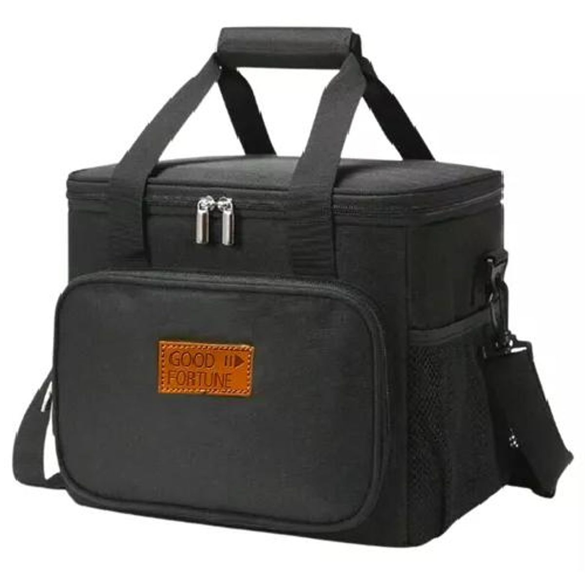 GENERICO - Bolso Lonchera Termica Para Almuerzo Colacion Lunch Color Negro