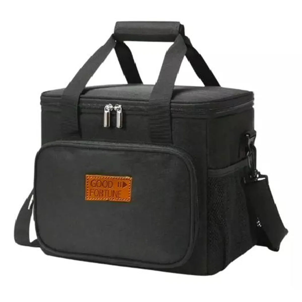 GENERICO - Bolso Lonchera Termica Para Almuerzo Colacion Lunch Color Negro