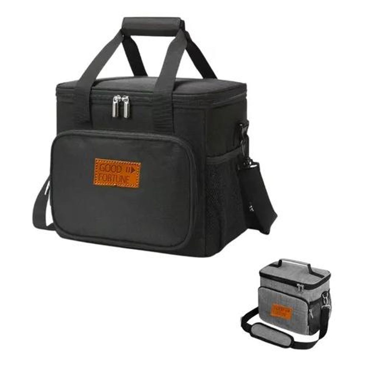 GENERICO - Bolso Lonchera Termica Para Almuerzo Colacion Lunch Color Negro