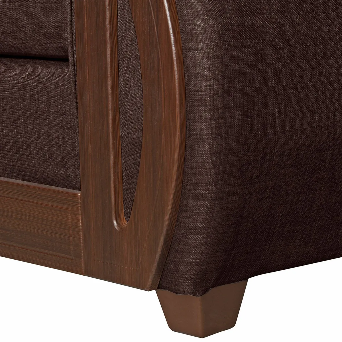 RUZAM MOBEL - SOFÁ 2 CUERPOS ISIDORA CAFÉ