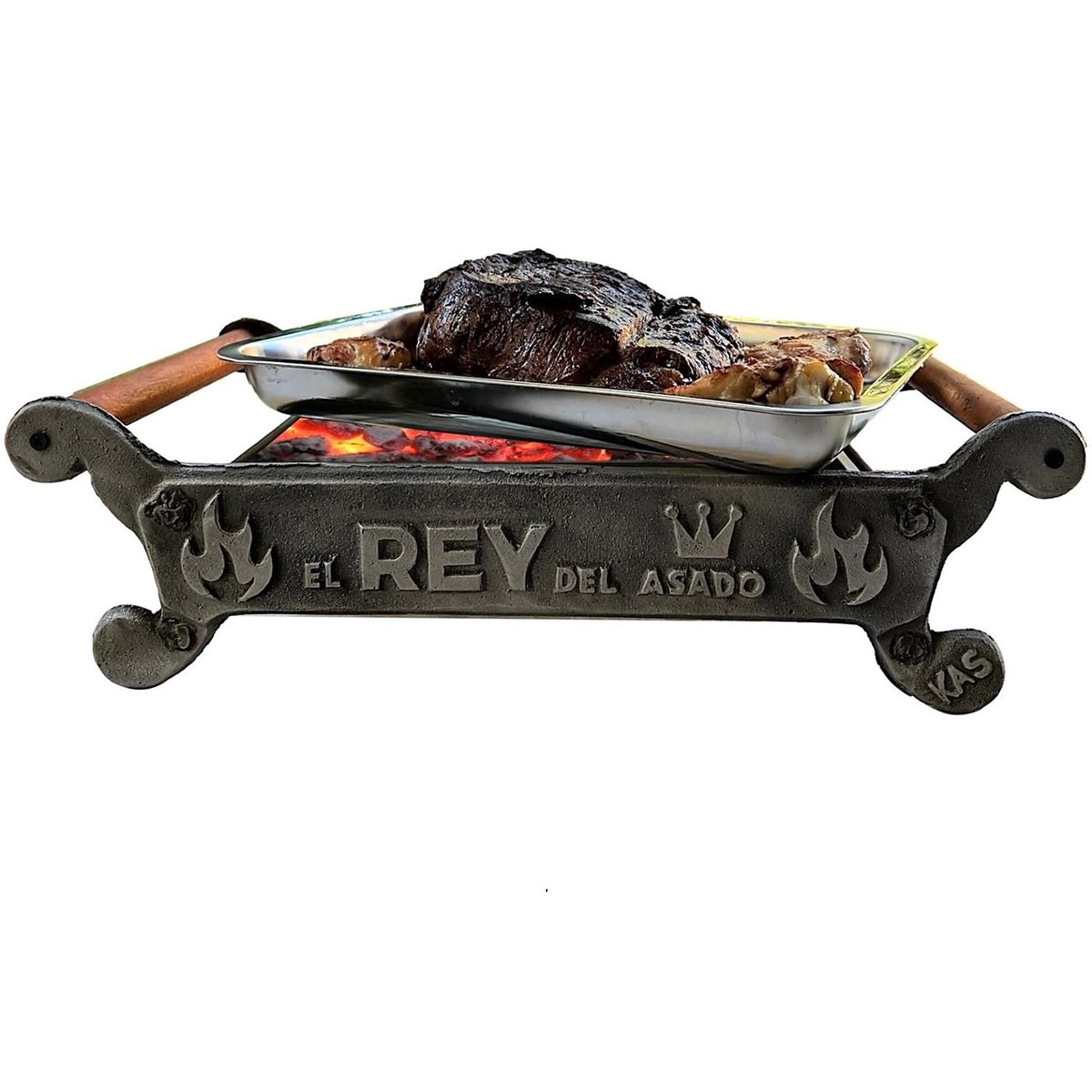 KAS - Parrilla Brasero para Mesa El Rey del Asado