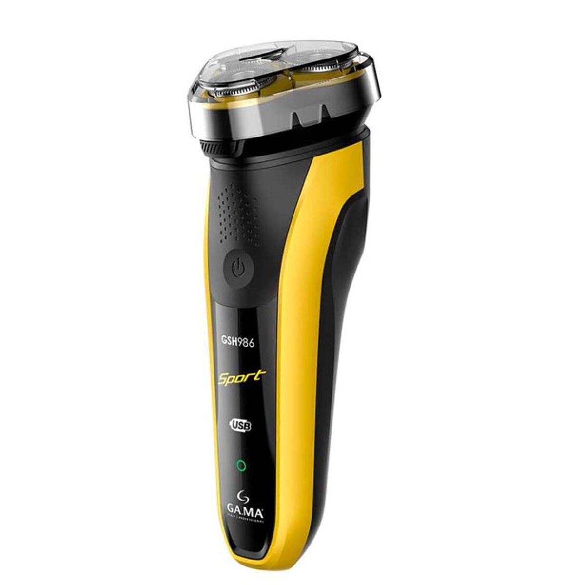GAMA - AFEITADORA USB GSH986 SPORT AMARILLO.-