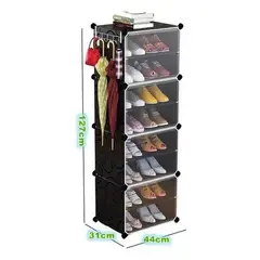 GENERICO - Zapatero organizador de zapatos armable 8 niveles