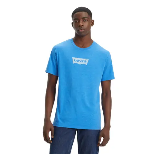 LEVIS - Polera Hombre Graphic Crewneck Tee Azul