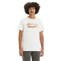 LEVIS - Polera Hombre Graphic Crewneck Tee Blanco