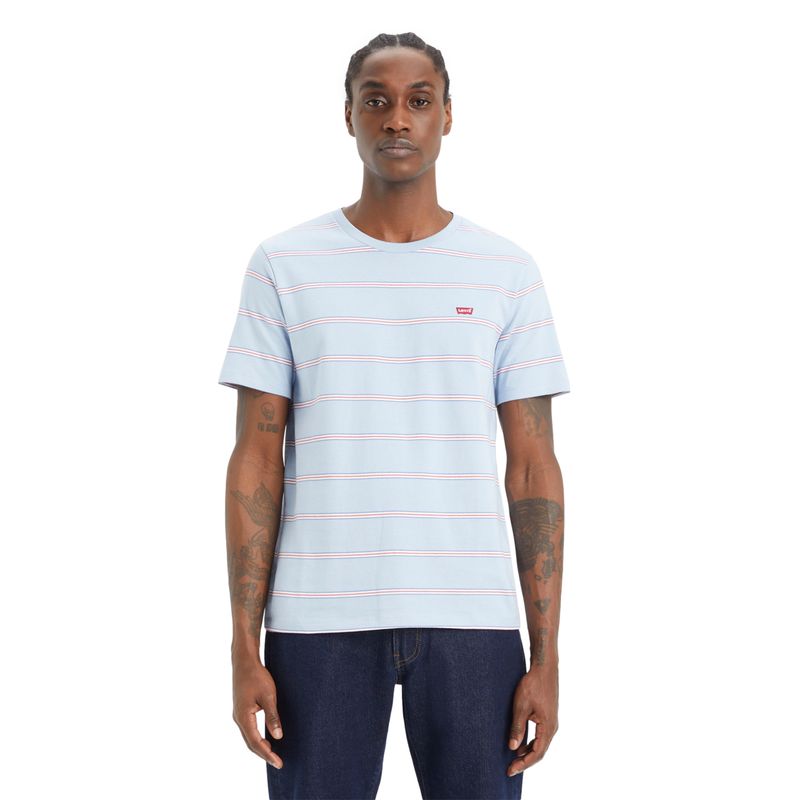 LEVIS - Polera Hombre Ss Original Hm Tee Celeste Levis