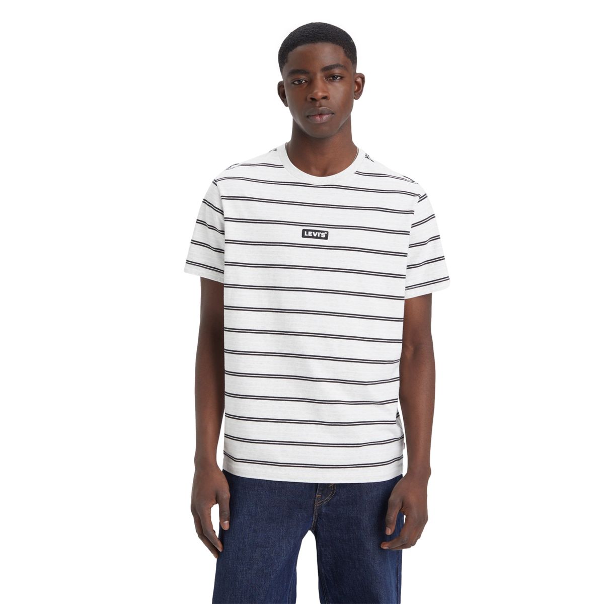 LEVIS - Polera Hombre Relaxed Baby Tab T Blanco Levis
