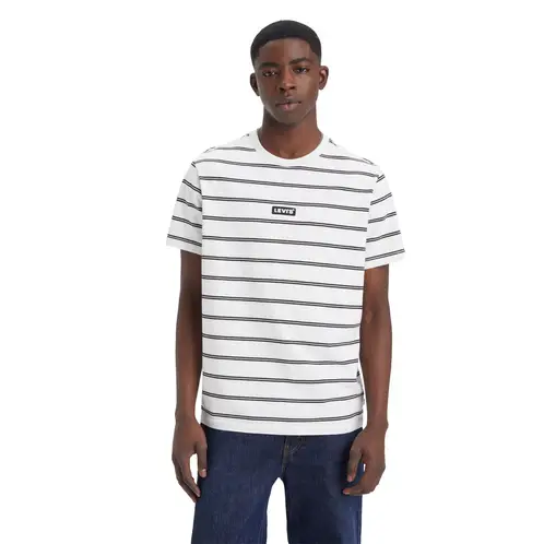 LEVIS - Polera Hombre Ss Relaxed Baby Tab T Blanco