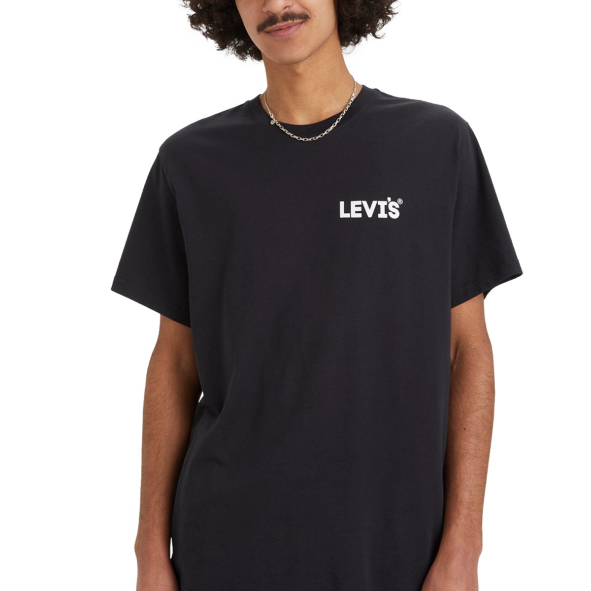 LEVIS - Polera Hombre Relaxed Fit Tee Negro Levis