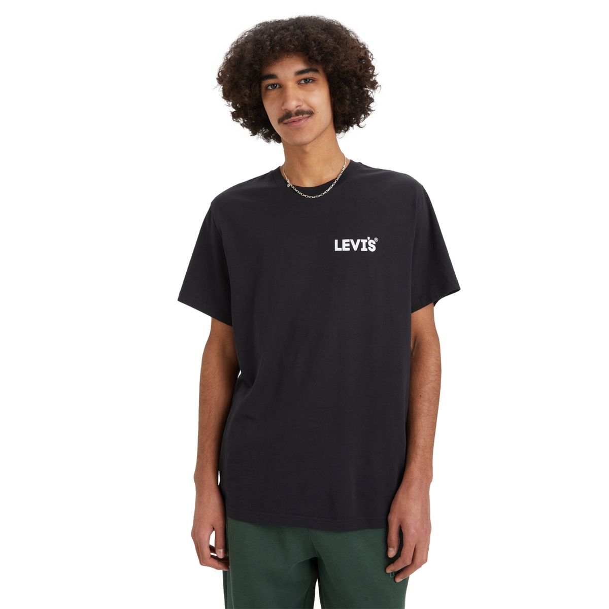 LEVIS - Polera Hombre Relaxed Fit Tee Negro Levis