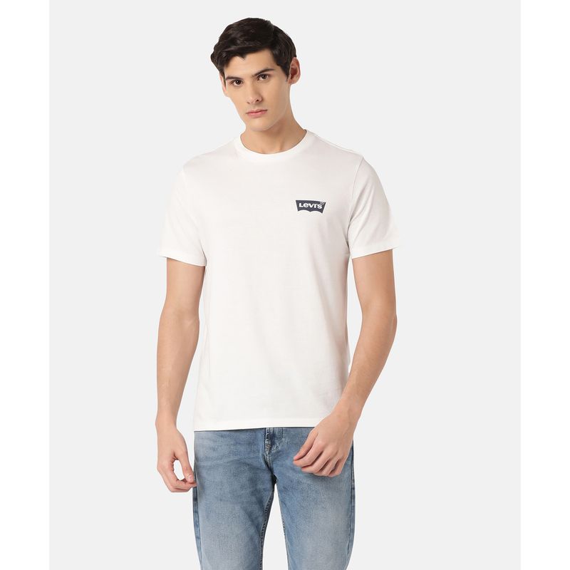 LEVIS - Polera Hombre Graphic Crewneck Tee Blanco Levis