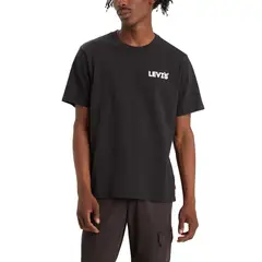 LEVIS - Polera Hombre Ss Relaxed Fit Tee Negro