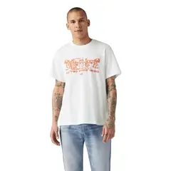 LEVIS - Polera Hombre Ss Relaxed Fit Tee Blanco