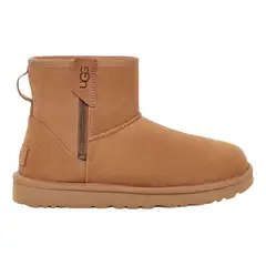 UGG - Bota Classic Mini Bailey Zip Café