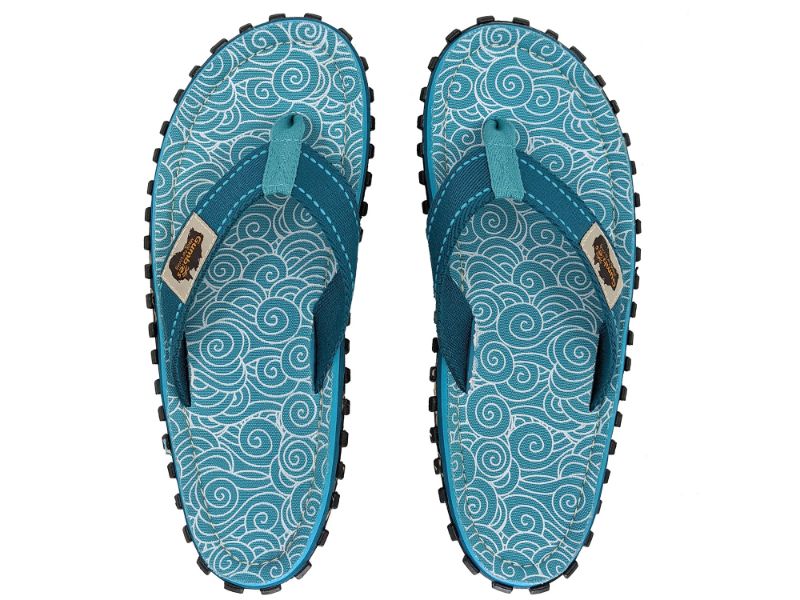 Sandalia Mujer Íslander Flip-Flop Azul