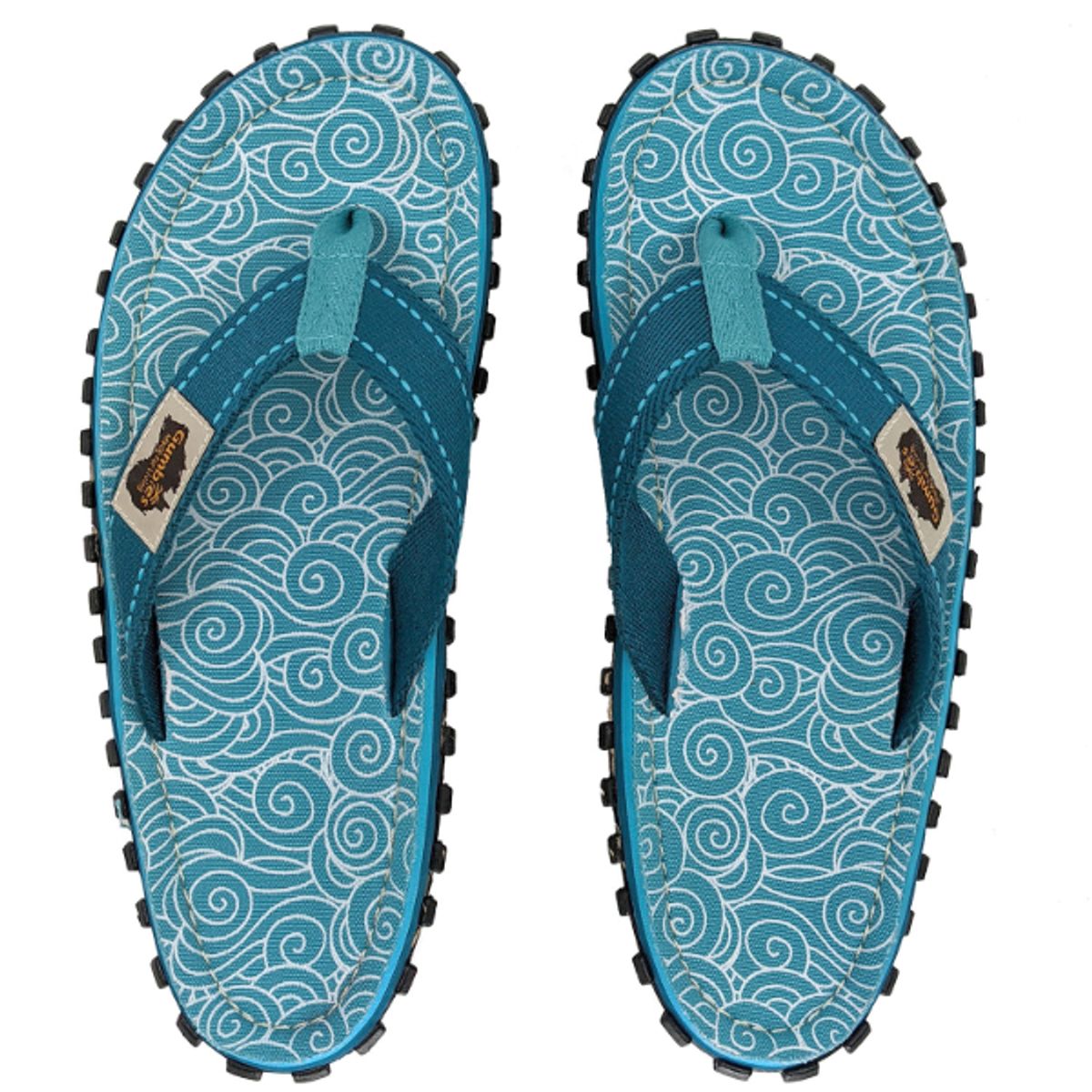 GUMBIES - Sandalia Mujer Íslander Flip-Flop Azul Gumbies