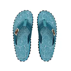 GUMBIES - Sandalia Mujer Íslander Flip-Flop Azul