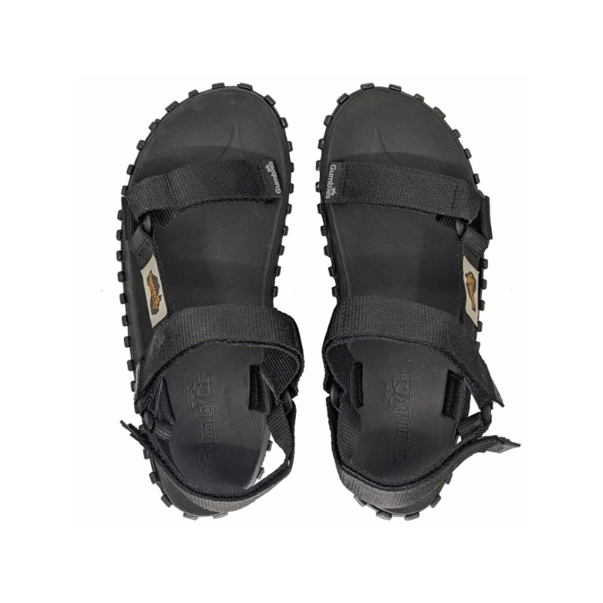 GUMBIES - Sandalia Hombre Scrambler Sandal Negro Gumbies