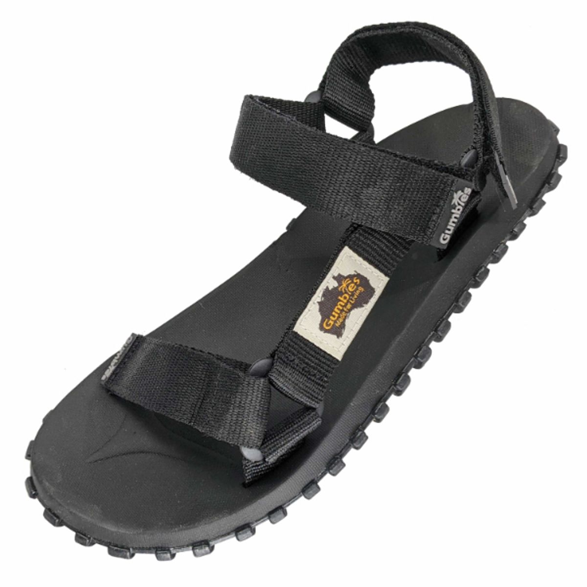 GUMBIES - Sandalia Hombre Scrambler Sandal Negro Gumbies