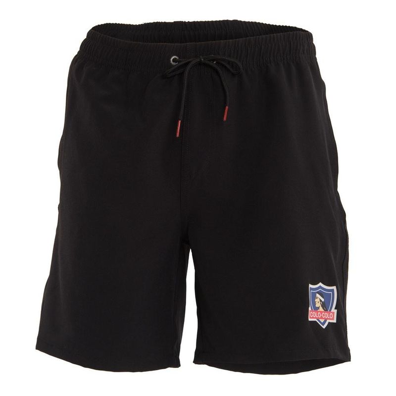 COLO COLO - Short Colo Colo Urbano Escudo Negro - Negro