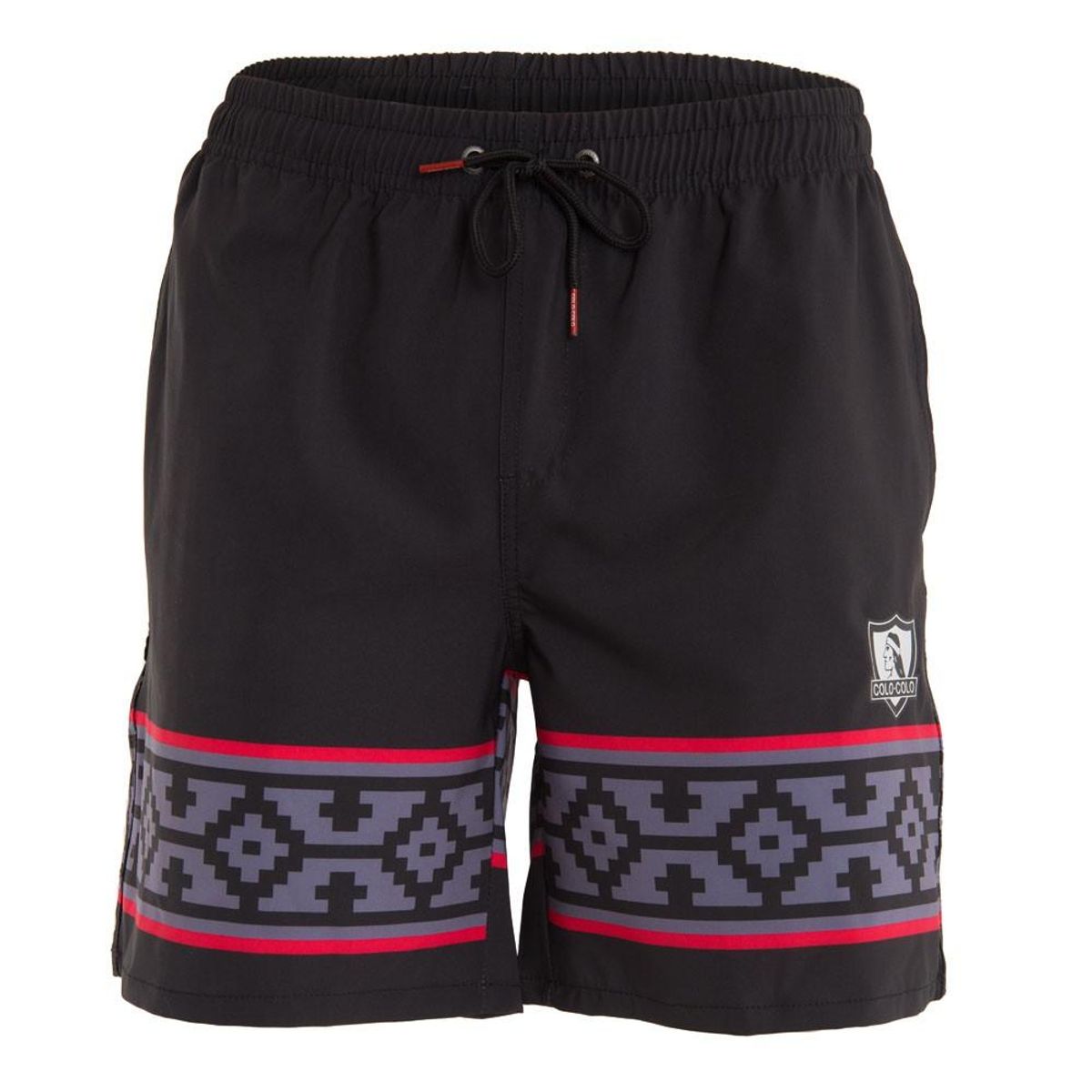 COLO COLO - Short Colo Colo Urbano "Huinchas" Negro