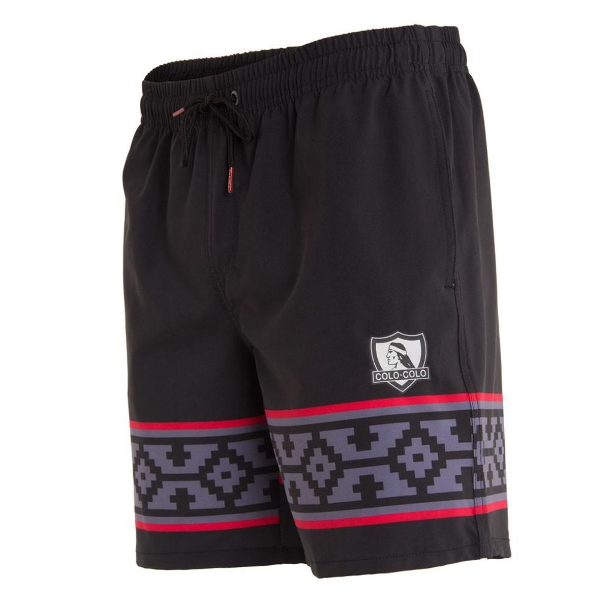 COLO COLO - Short Colo Colo Urbano "Huinchas" Negro