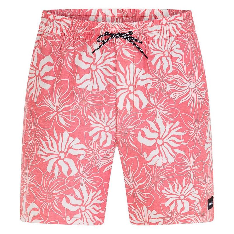 HURLEY - Short Phantome Natural Volley 18 Red Hurley - Rosa