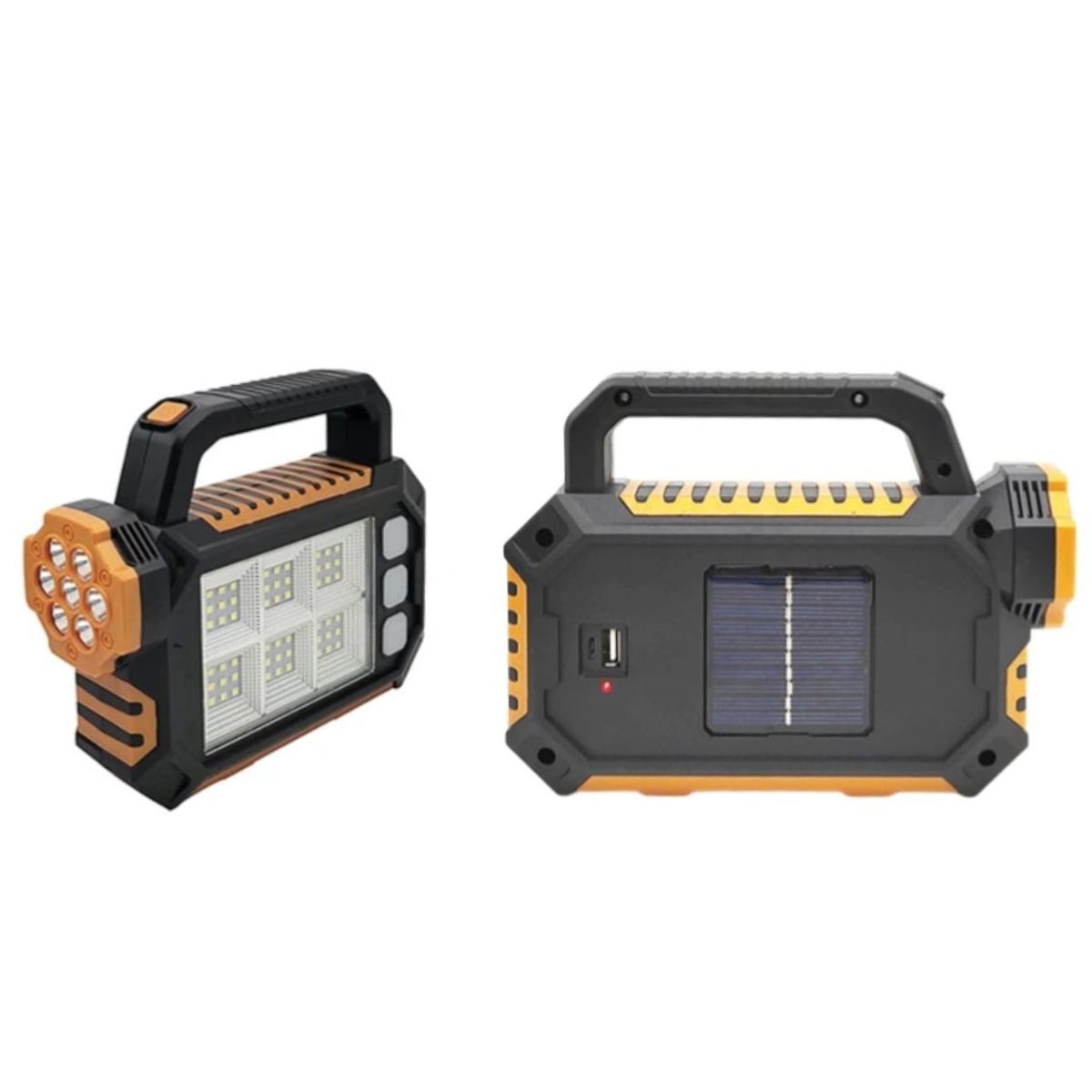 GENERICO - LINTERNA SOLAR MULTIFUNCIONES