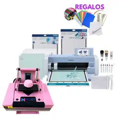 BROTHER - Plotter de corte Scan + Estampadora 22x30cm+ vinilos de regalo