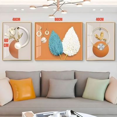 Imagen 2 del producto Set De 3 Cuadros Decorativos Marcos de Aluminio By