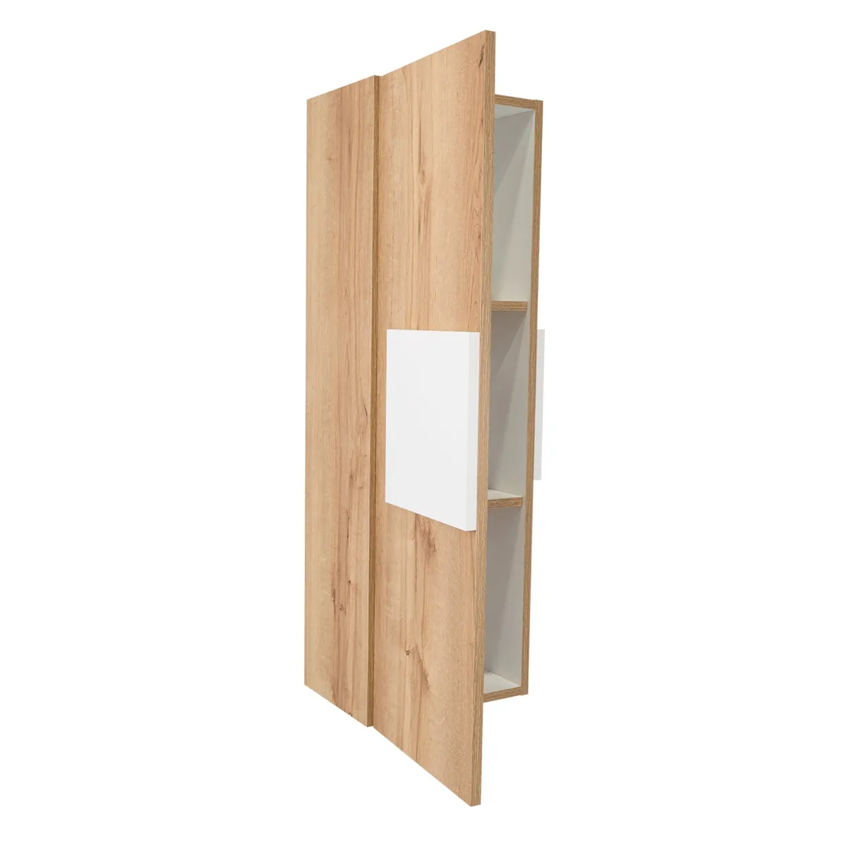 FMFURNITURE - Optimizador De Baño - Café claro 97.7x31.9x26.5 cm