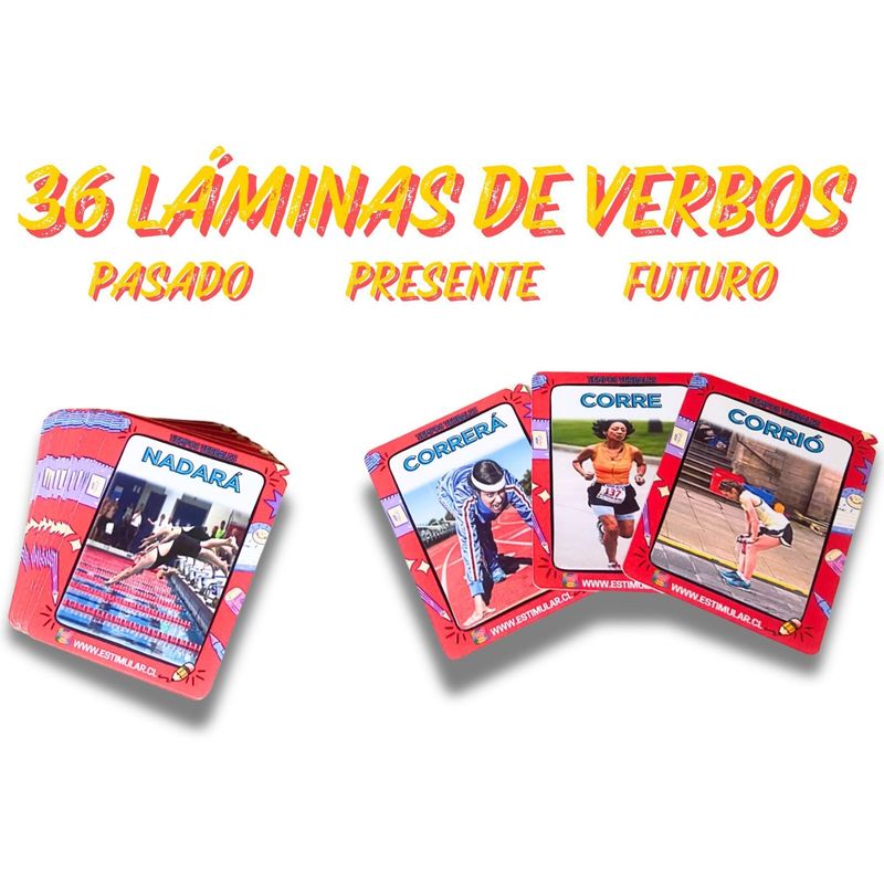 GENERICO - Verbos Pasado Presente Futuro Lenguaje ESTIMULAR