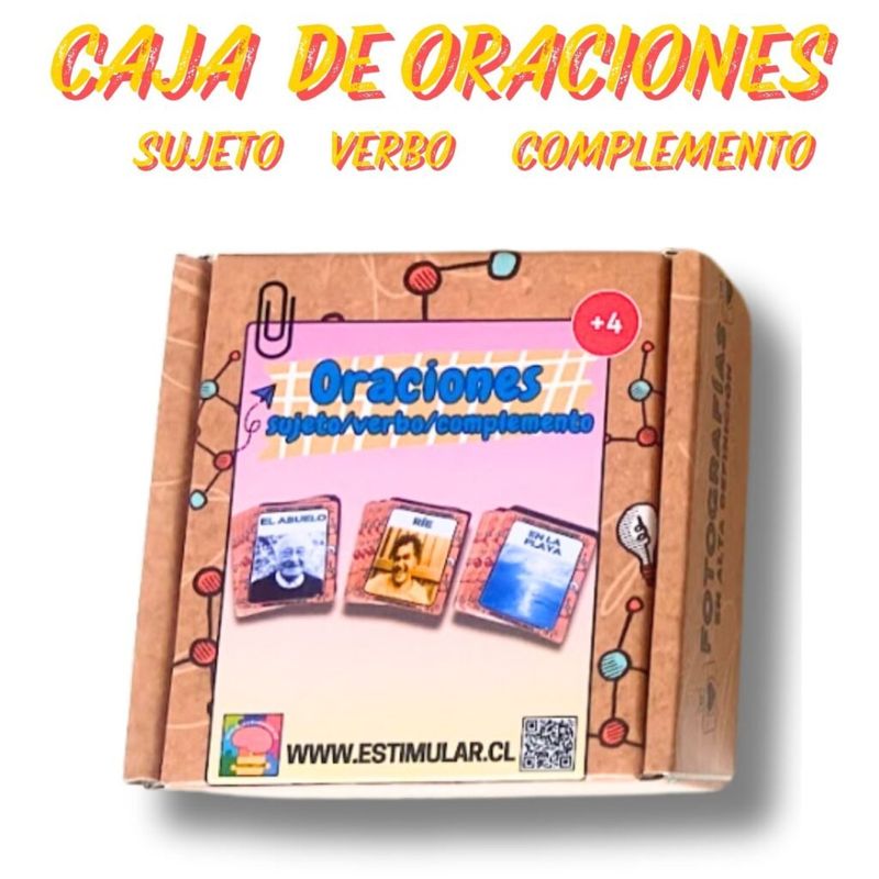 GENERICO - Oraciones Sujeto Verbo Complemento Lenguaje ESTIMULAR
