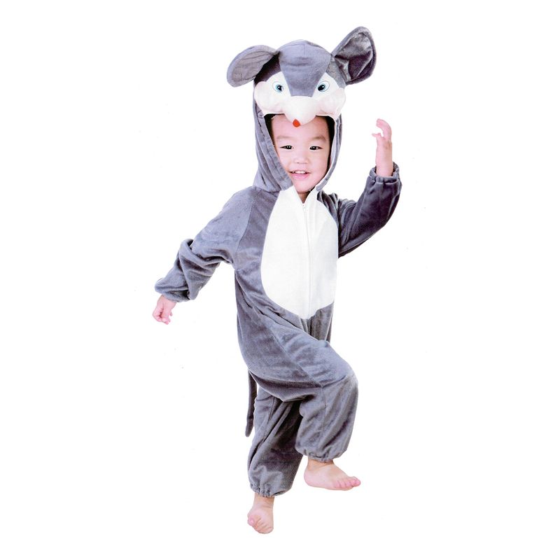 TODODISFRACESCHILE - Disfraz Raton Rata Deluxe Talla 4 a 6 años