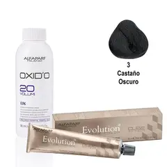 ALFAPARF MILANO - Tintura Profesional Alfaparf Evolution 3 Color Natural Castaño