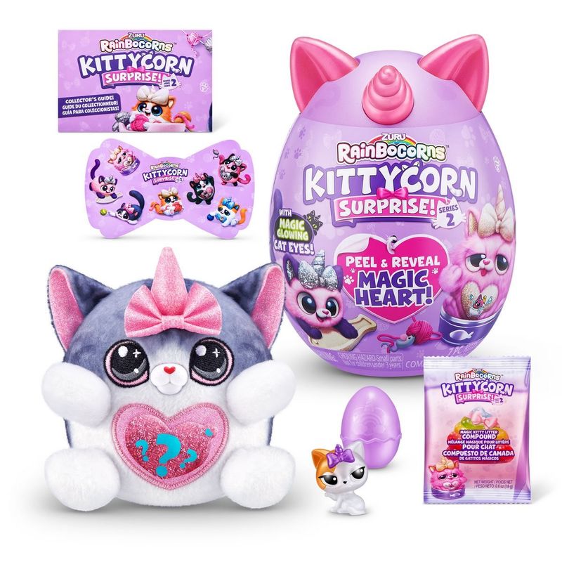 ANSALDO - HUEVO SORPRESA KITTYCORN RAINBOCORNS - ROSADO