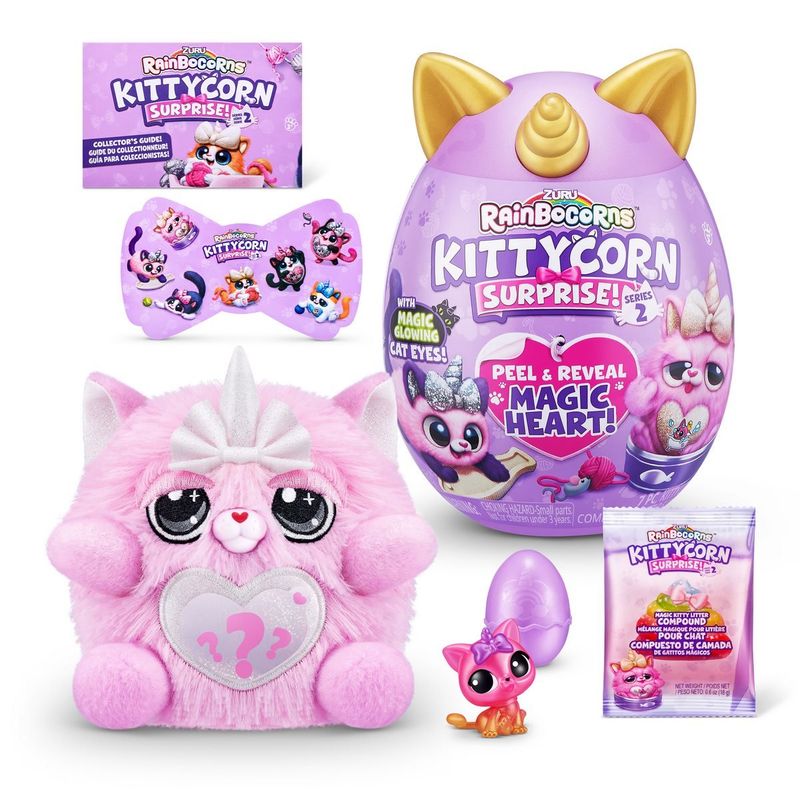 ANSALDO - HUEVO SORPRESA KITTYCORN RAINBOCORNS - DORADO
