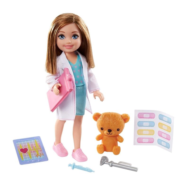 BARBIE - Barbie Chelsea Aprendiendo Profesiones Mattel - Doctora