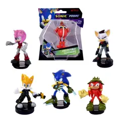 SONIC - FIGURA TIMBRE DE 7 CMS