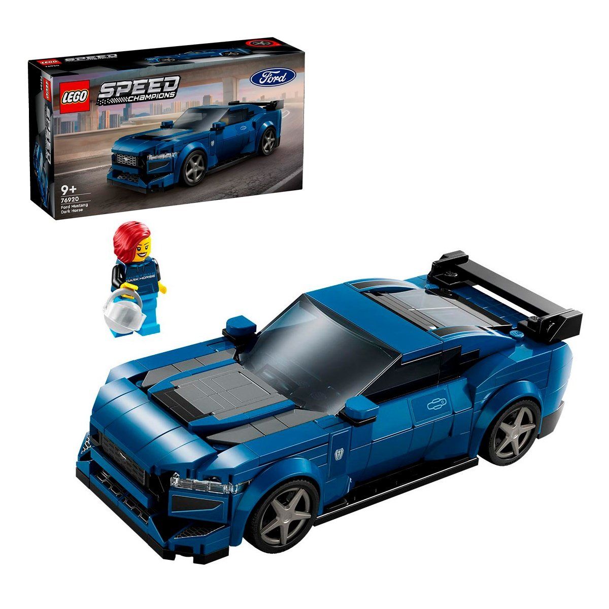 LEGO - Bloques LEGO Speed Champions Ford Mustang Dark Horse