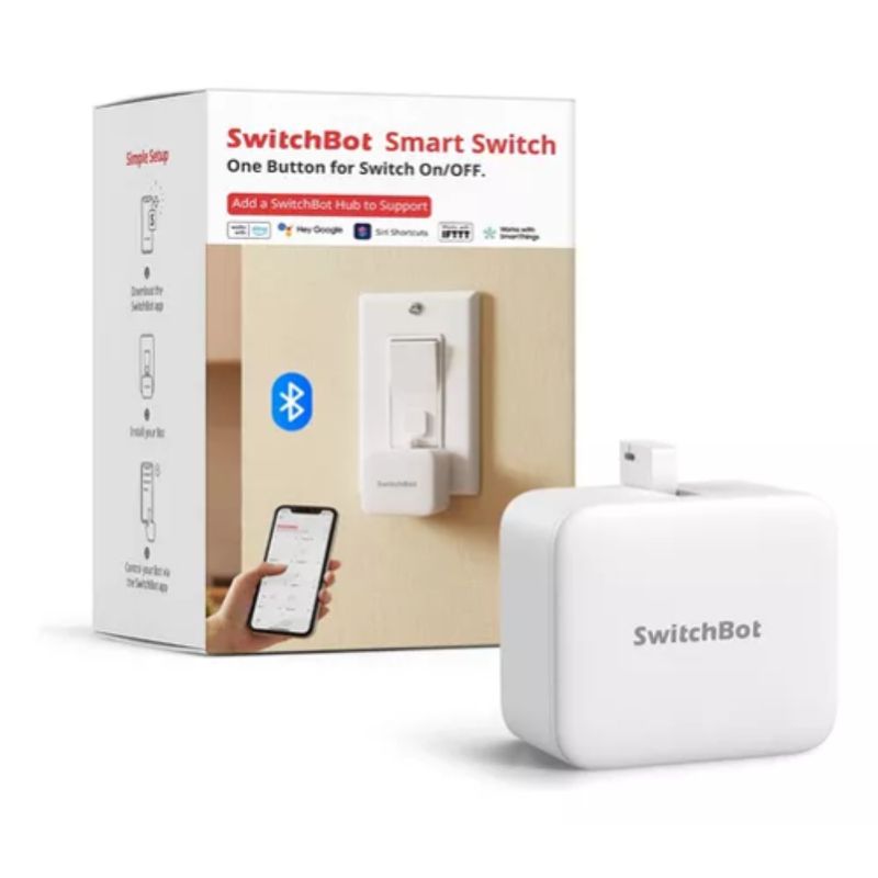 GEN - INTERRUPTOR SMART CONTROL POR VOZ COMO AMAZON ALEXA GOOGLE ASSISTANT  SWICTHBOT BOT
