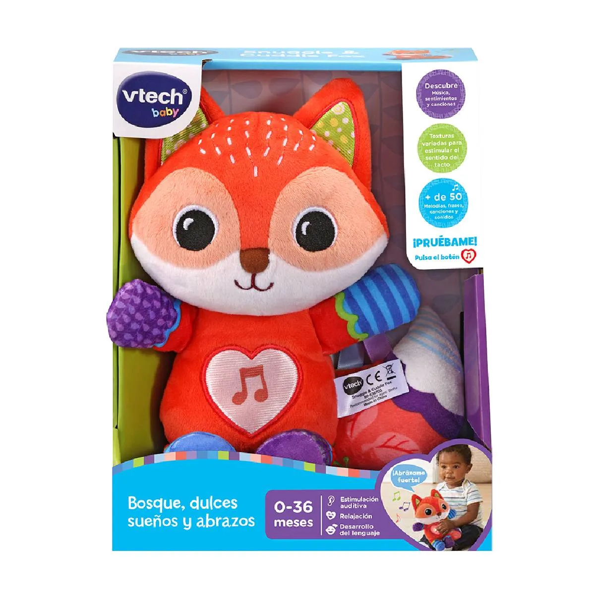 VTECH - Peluche VTECH Bosque dulces sueños para bebé