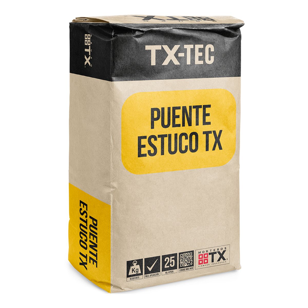TX - PUENTE ESTUCO - Mortero para adherencia 25Kg