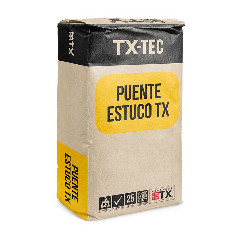 TX - PUENTE ESTUCO - Mortero para adherencia 25Kg