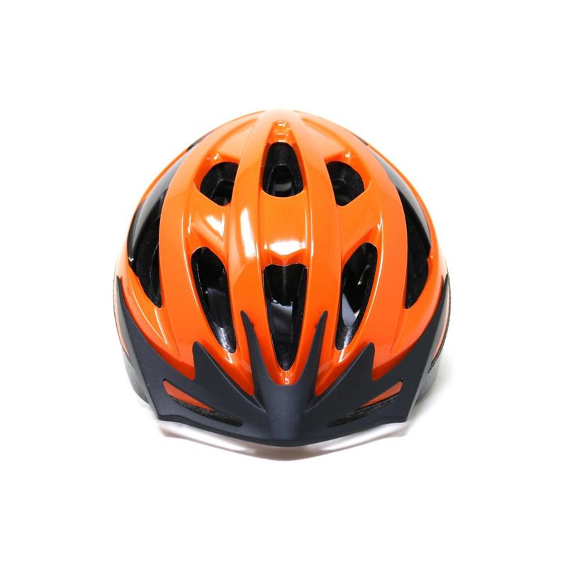 RADICAL MOUNTAIN - Casco Radical Mountain MTB NT Con Luz Naranjo Negro M 56-57cm
