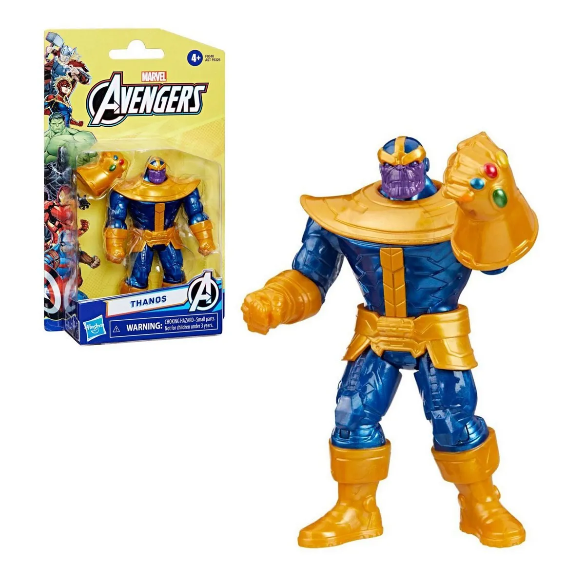 MARVEL - Figura de acción Marvel deluxe Thanos Epic Hero Series