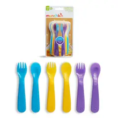 ANSALDO - Set De Tenedor Y Cucharas Que Cambian De Color Munchkin