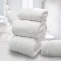 Toalla de baño hotelera 600 gr 100% algodón 70 x 140 cm Blanca