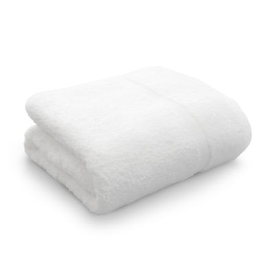 Imagen 2 del producto Toalla de baño hotelera 600 gr 100% algodón 70 x 140 cm Blanca