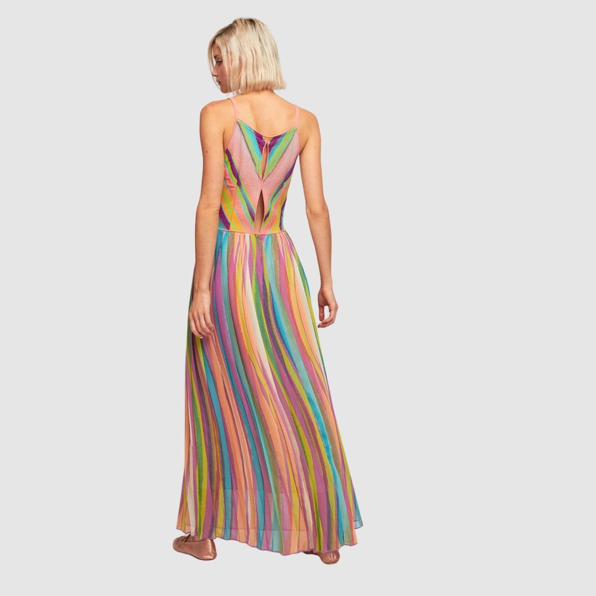 ALDO MARTINS - Vestido Aldo Martins Multicolor Safi